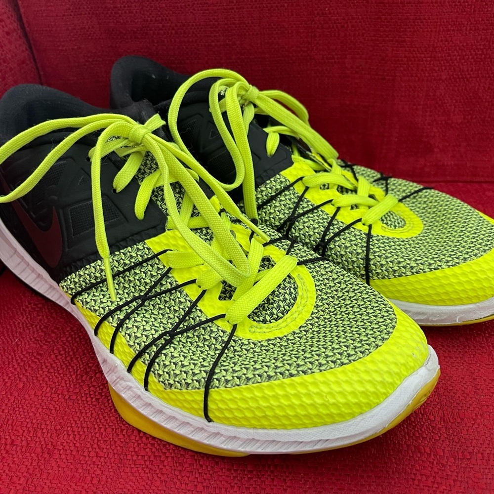 Nike Training Zoom Mens Shoes SIze 10 Neon Yellow and Black